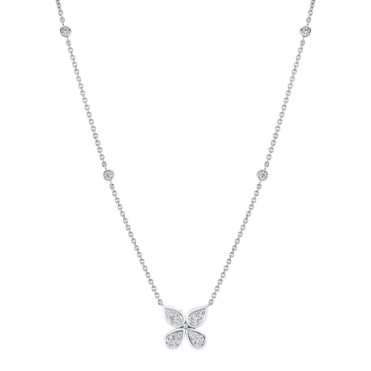 deBoulle Collection Diamond Pear Pendant