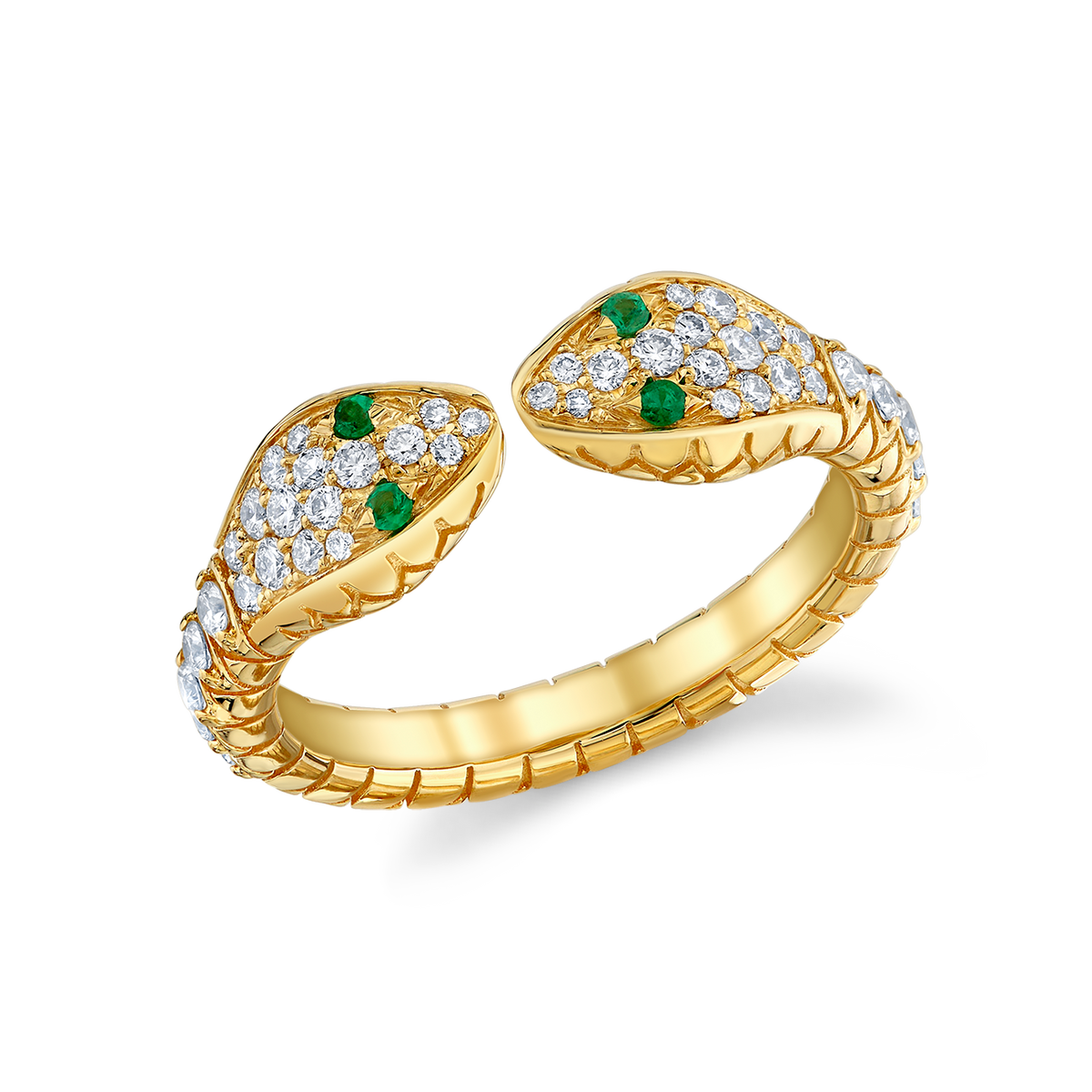 deBoulle Collection Two-Headed Snake Ring