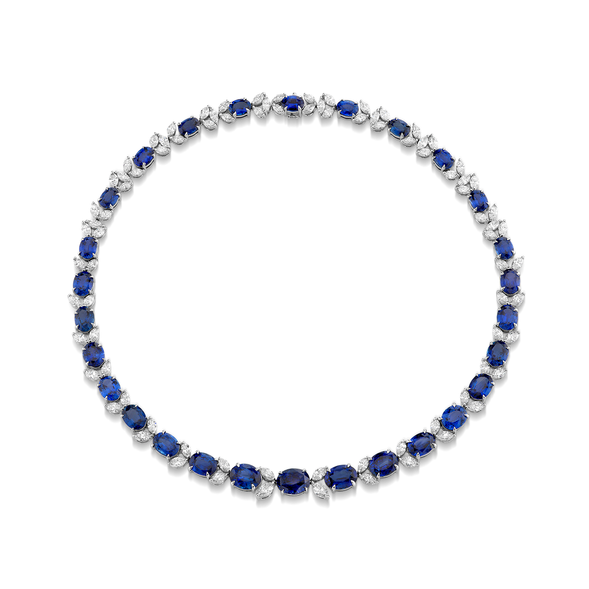 deBoulle High Jewelry Collection Sapphire and Diamond Choker