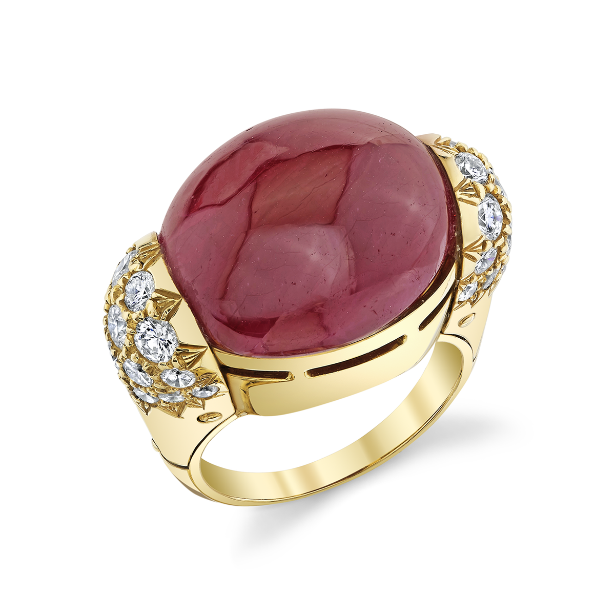 deBoulle Estate Collection Seaman Schepps Golf Ball Ring