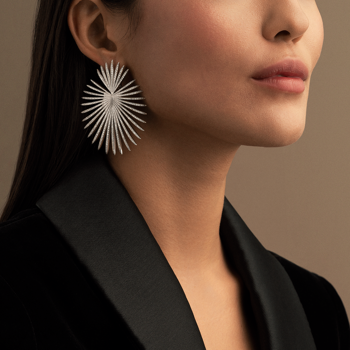 Palma Diamond Earrings