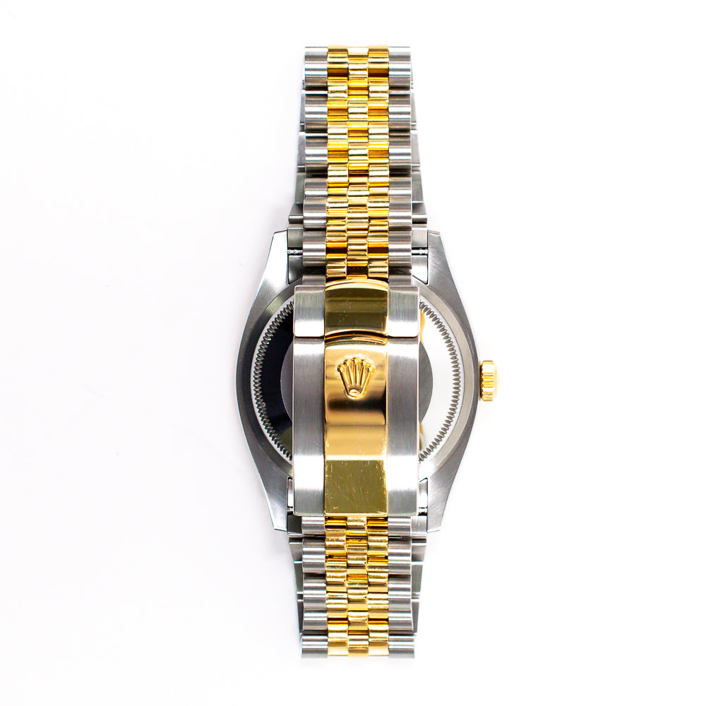 Rolex Datejust 36mm Champagne Palm Motif Dial 126233 (2019)