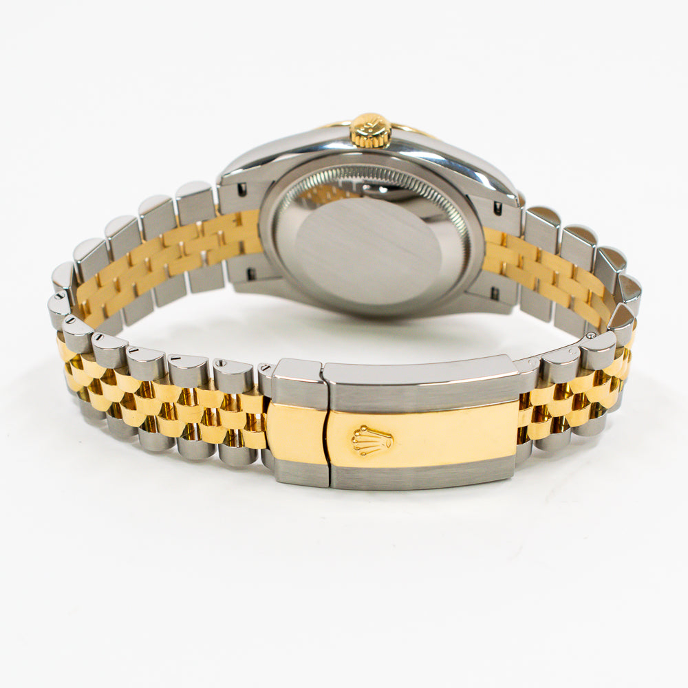 Rolex Datejust 36mm Champagne Palm Motif Dial 126233 (2019)