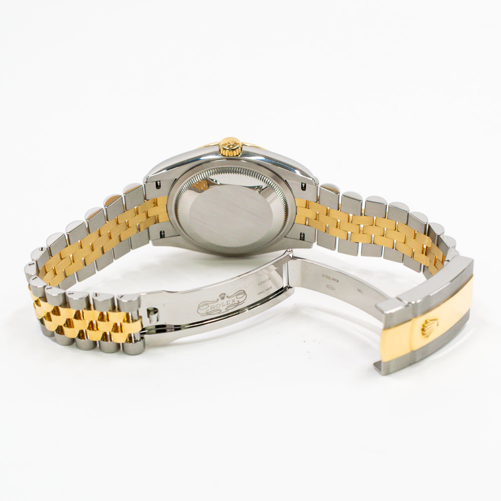 Rolex Datejust 36mm Champagne Palm Motif Dial 126233 (2019)