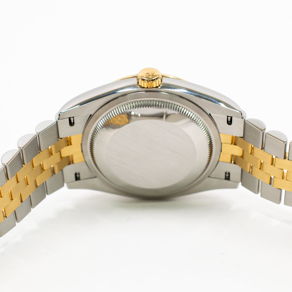 Rolex Datejust 36mm Champagne Palm Motif Dial 126233 (2019)