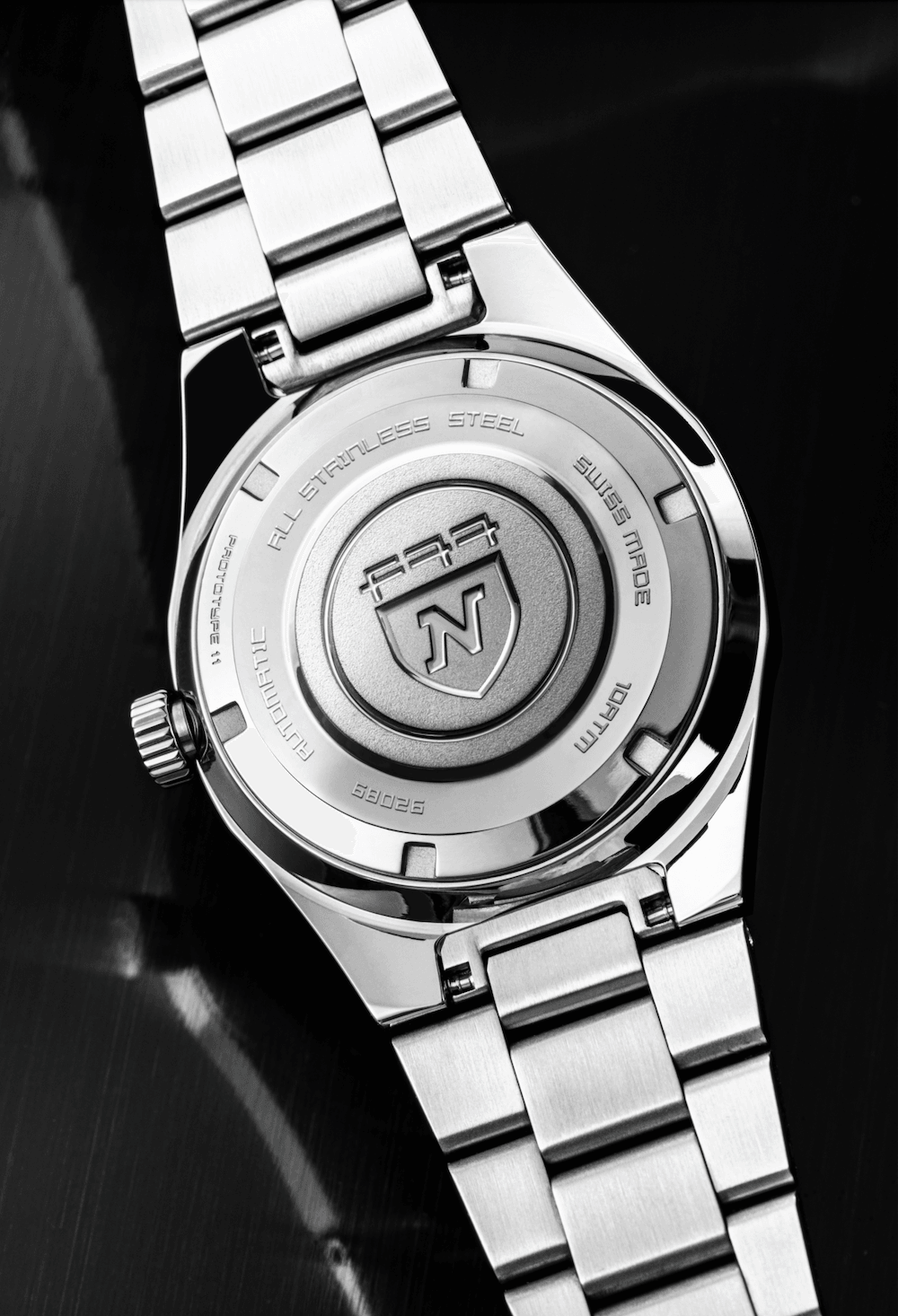 Nivada Grenchen F77 Blue With Date