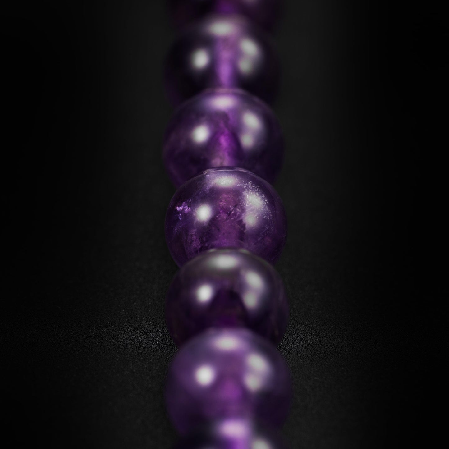 Spiritual Bead, 6mm Set - Amethyst Set