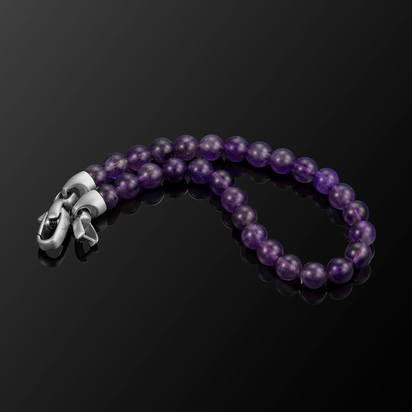 Birthstone Bracelet, 6MM - February