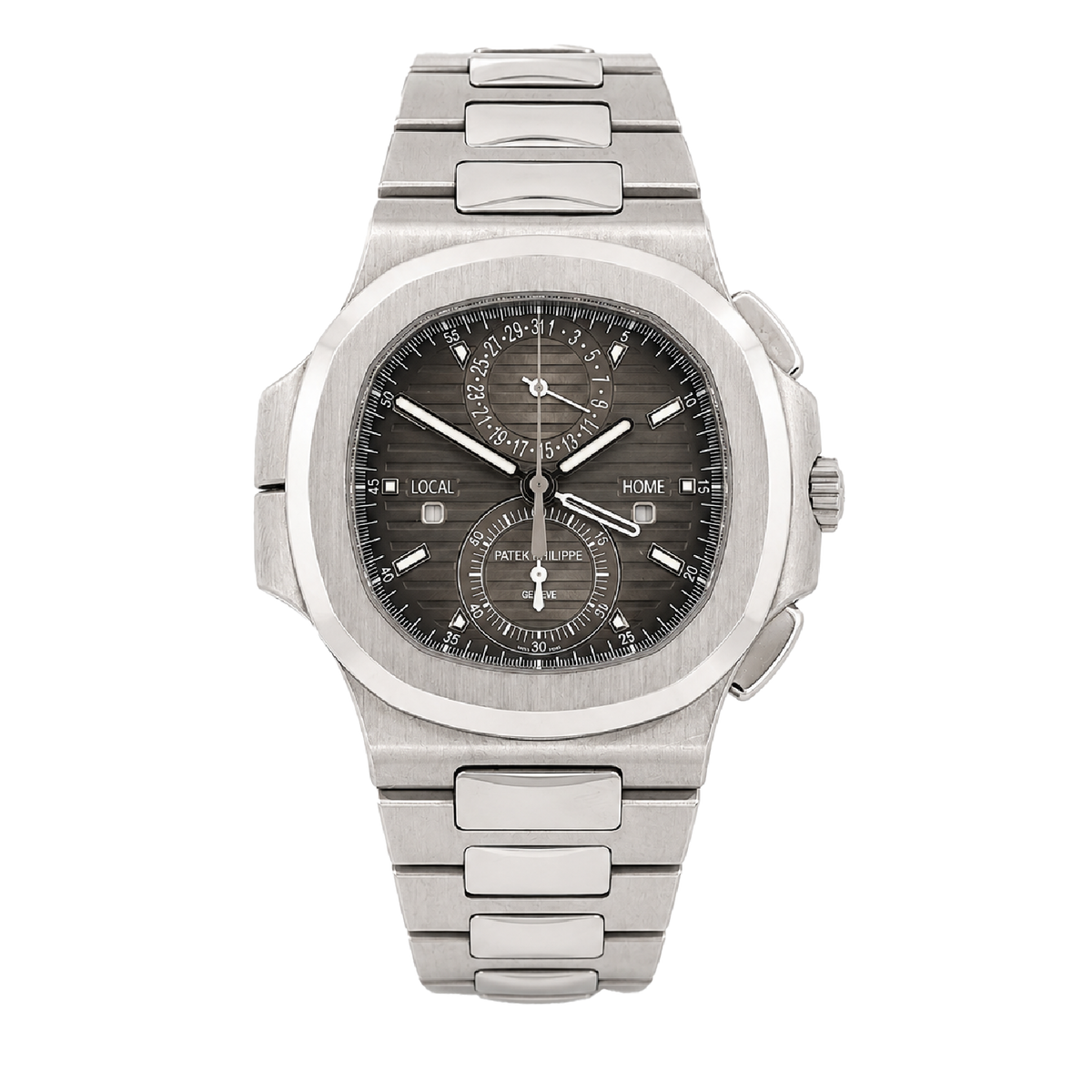 Pre-Owned Patek Philippe Nautilus Travel Time