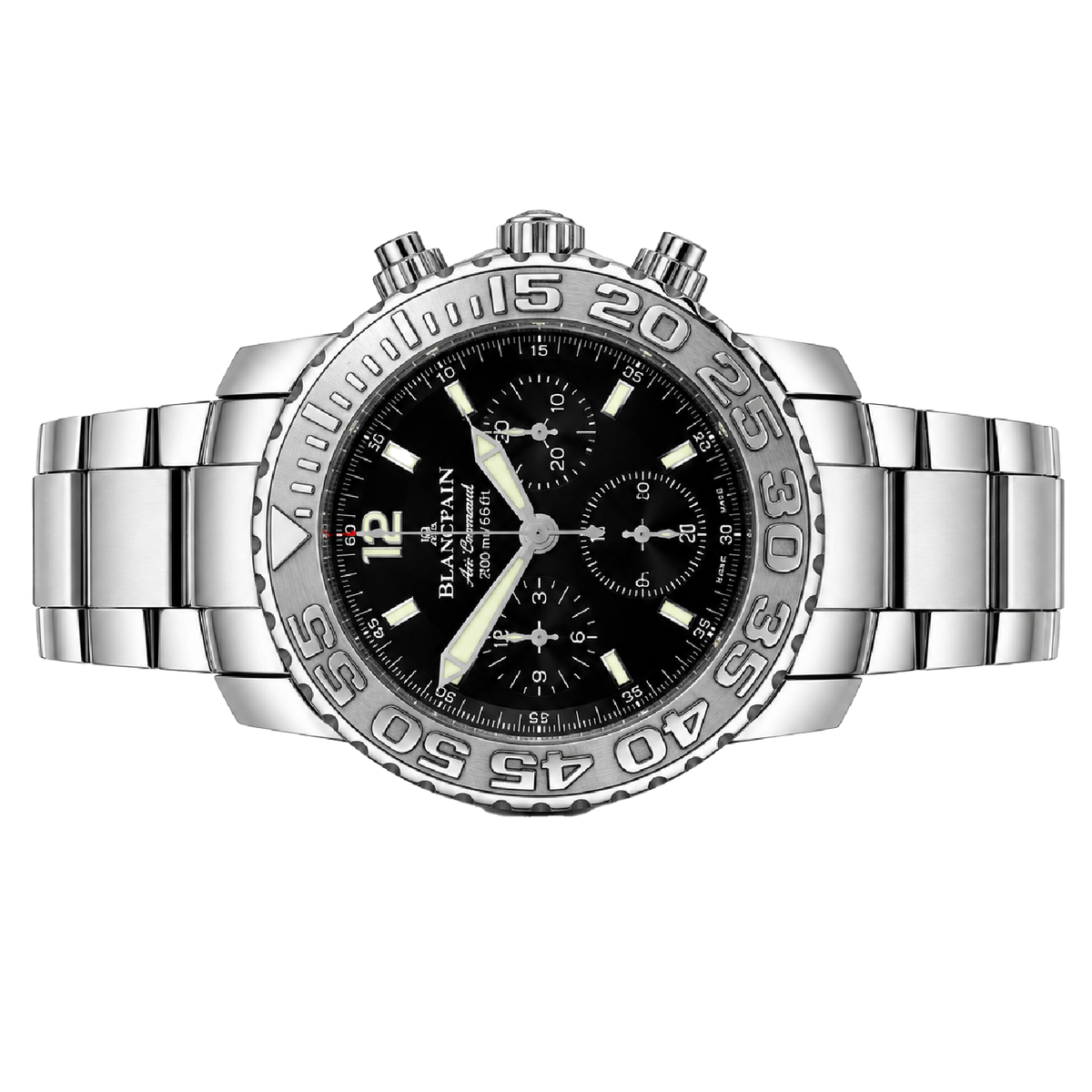 Pre-Owned Blancpain 40MM SS AIR COMMAND Chrono