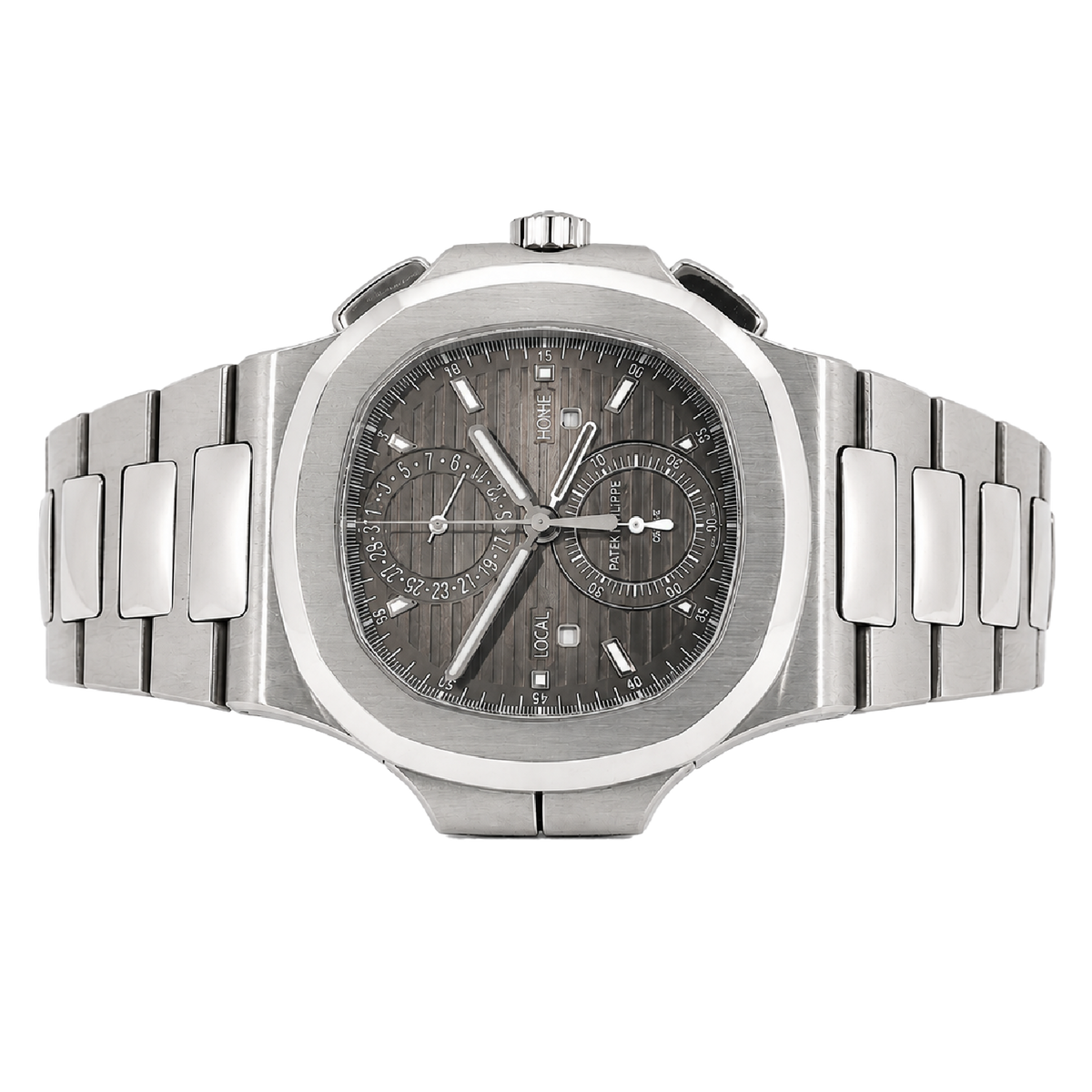 Pre-Owned Patek Philippe Nautilus Travel Time