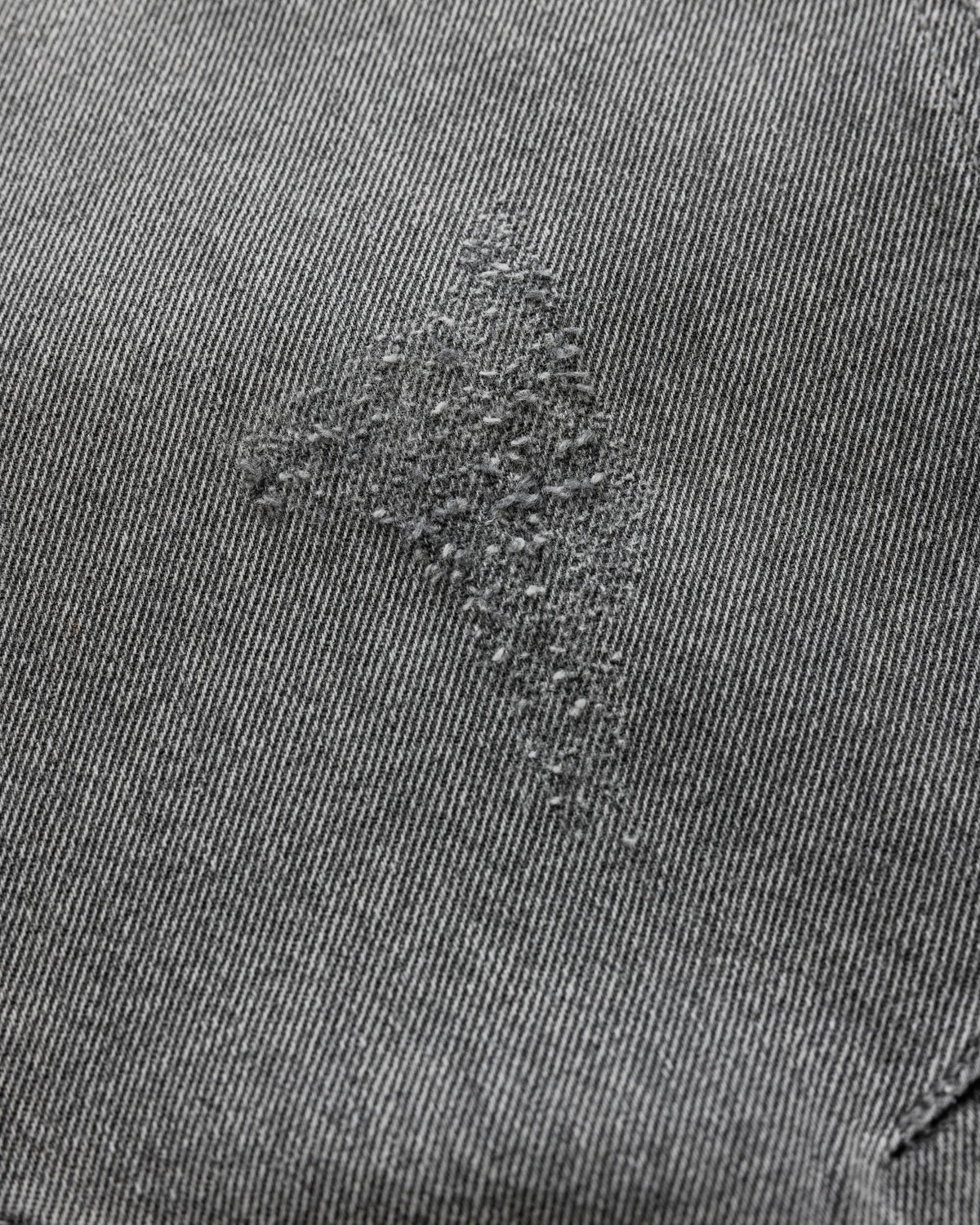 Benir Clothing Distressed Denim - Stone Grey — 28 — Lifestyle View