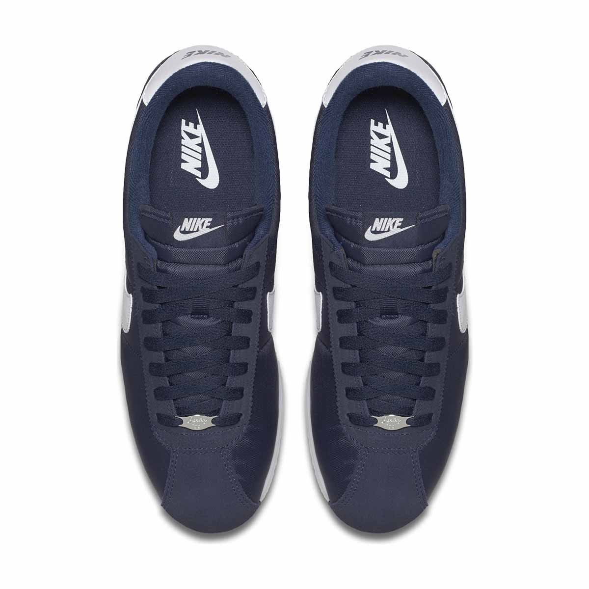 Shop Men's Nike Cortez Basic Nylon Shoe (Blue)