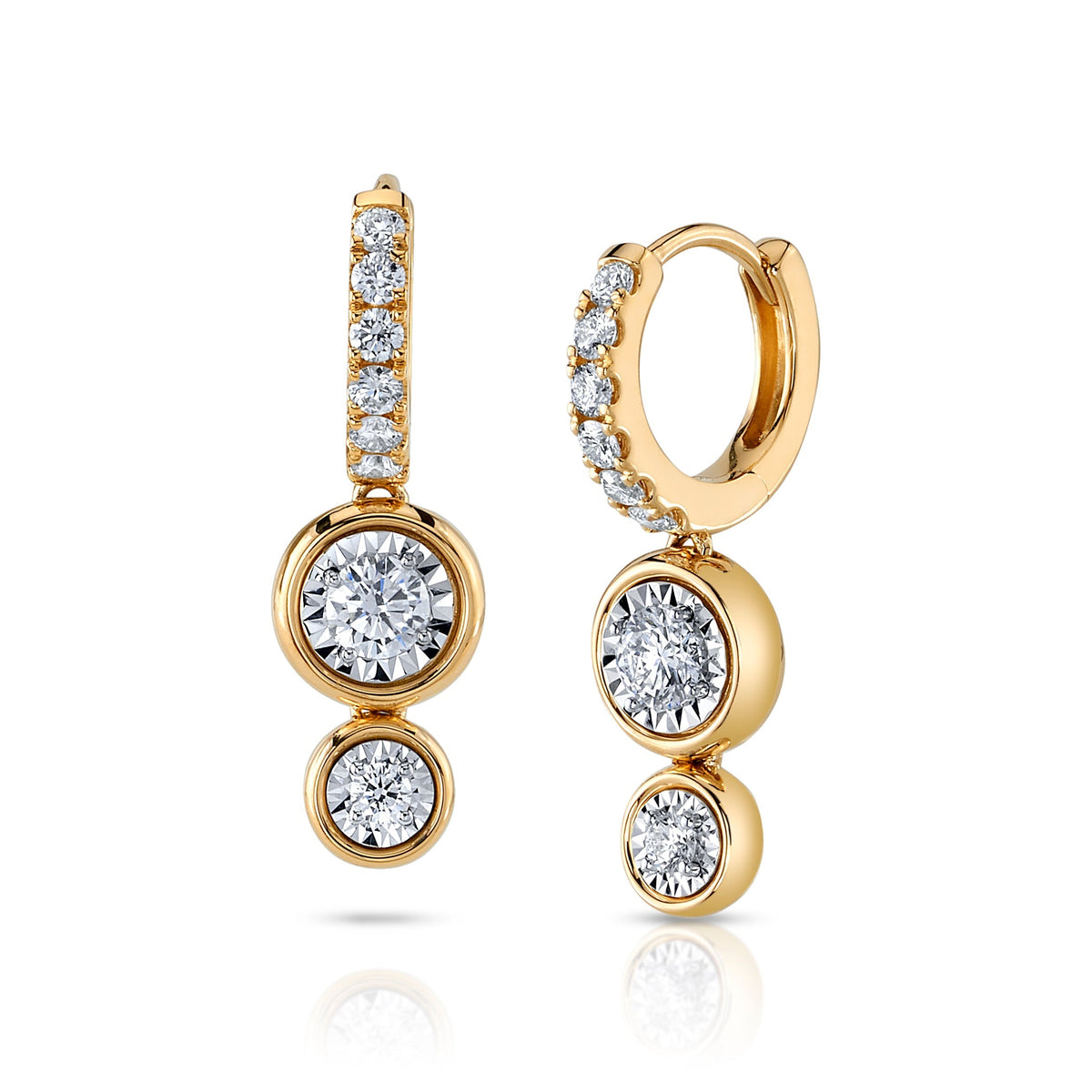 deBoulle Collection Emma Two Drop Earrings
