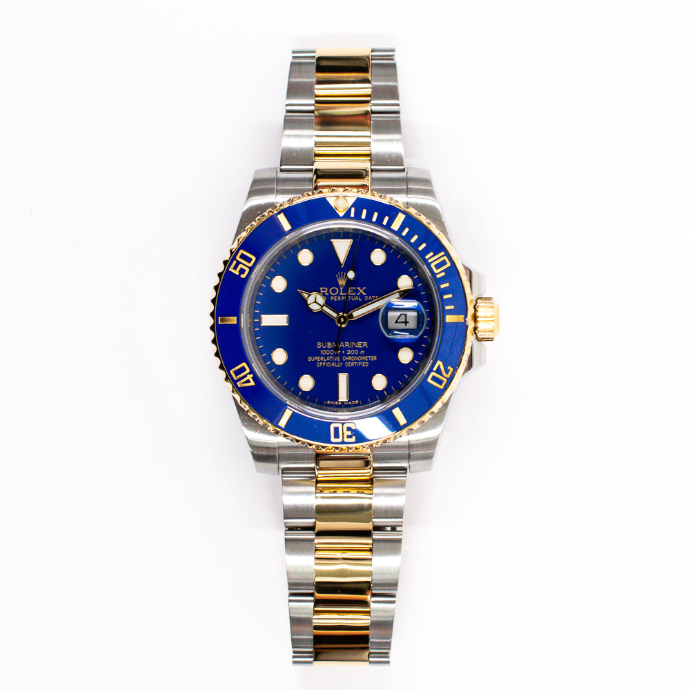 Rolex Submariner Date 40mm Blue Dial 116613LB (2013)