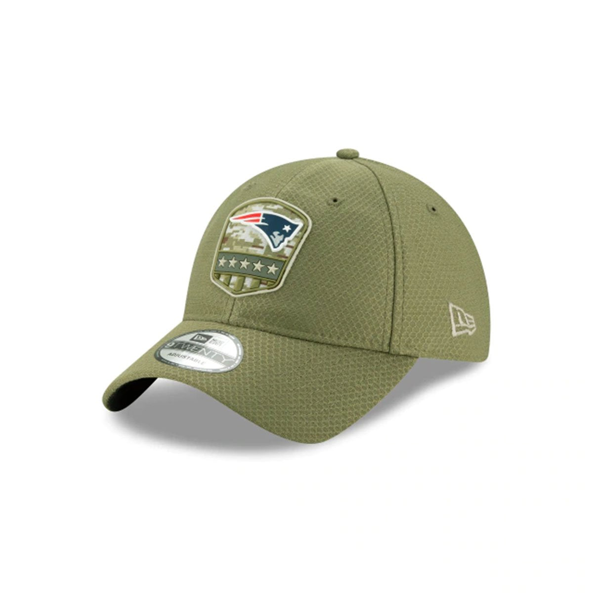 NEW ENGLAND PATRIOTS SALUTE TO SERVICE 9TWENTY ADJUSTABLE GREEN/BLUE