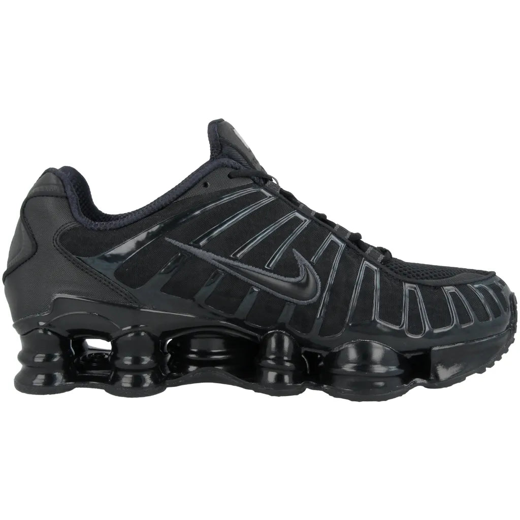 Nike Shox TL Black and Max Orange
