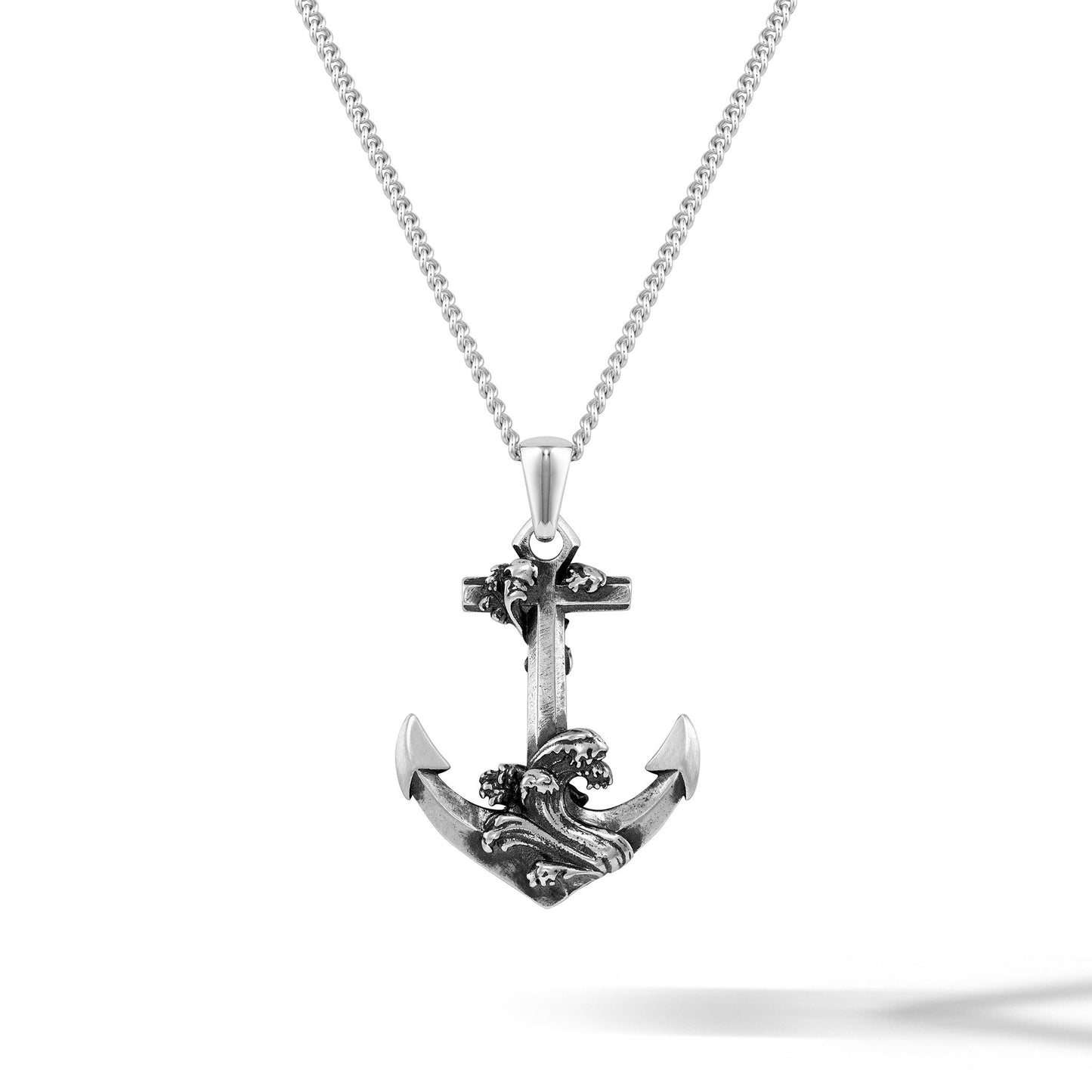 Unshakeable: Anchor Pendant - Sterling Silver