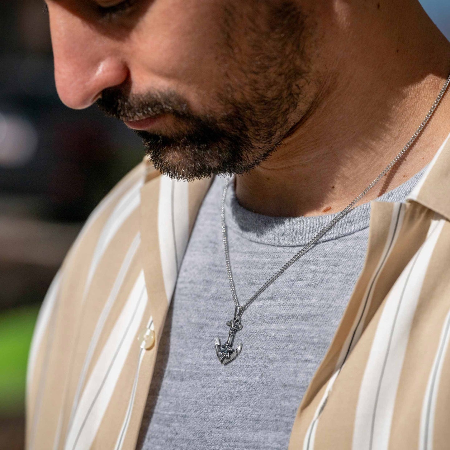Unshakeable: Anchor Pendant - Sterling Silver