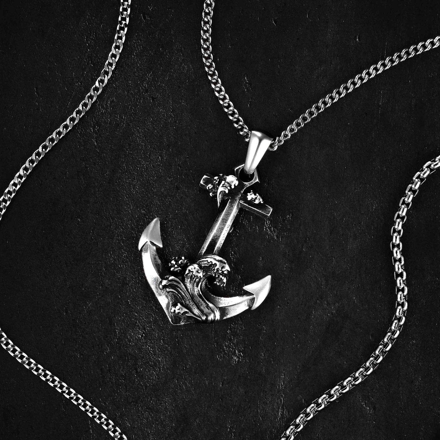 Unshakeable: Anchor Pendant - Sterling Silver