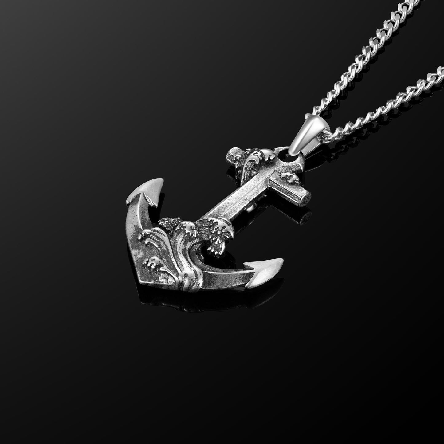 Unshakeable: Anchor Pendant - Sterling Silver