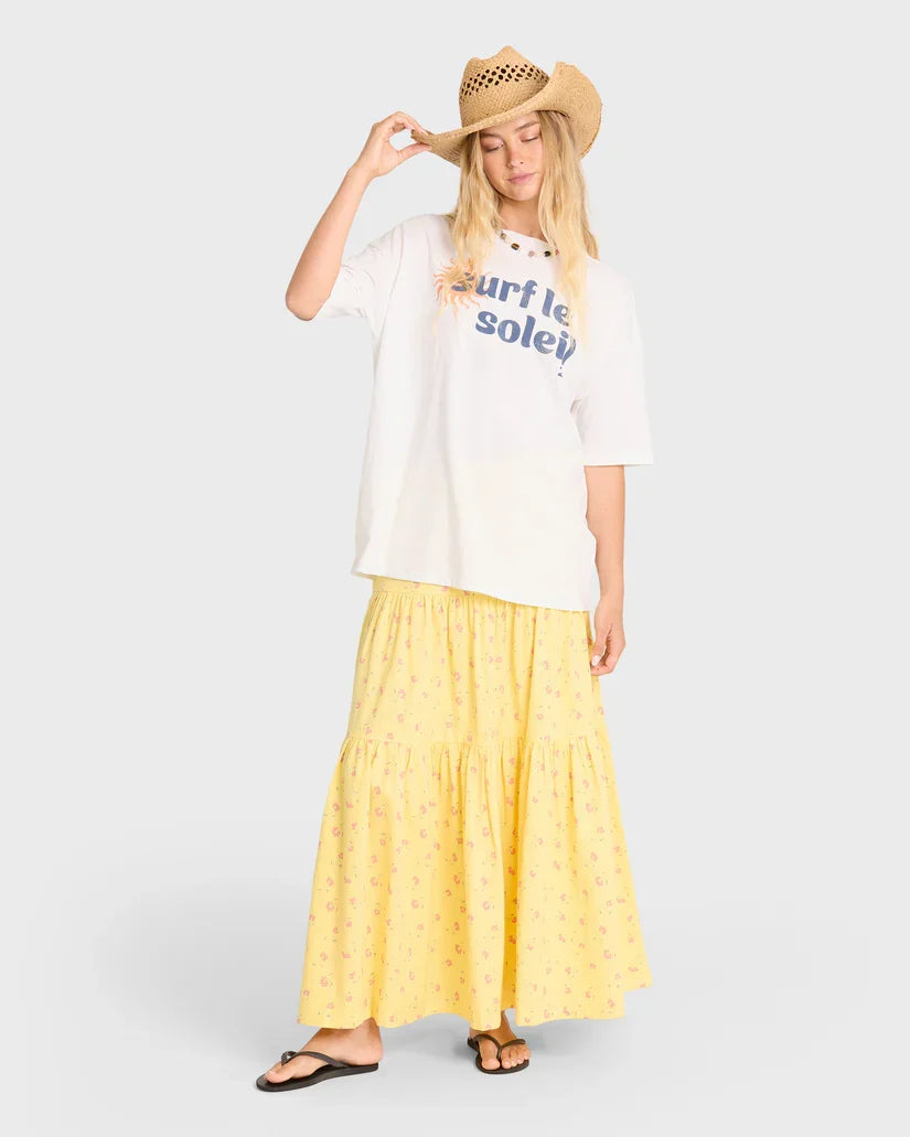 Surf Le Soleil Short Sleeve Cotton T-Shirt
