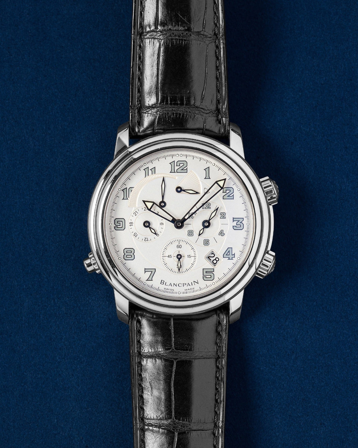 Blancpain Leman Reveil Gmt 2041-1127M-53B