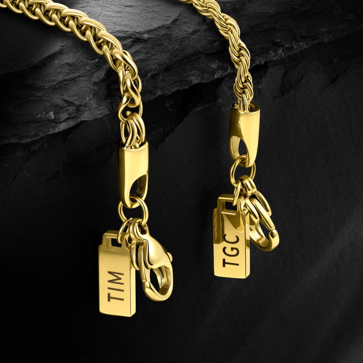 Rope Chain Necklace, 2.5MM - 14K Gold