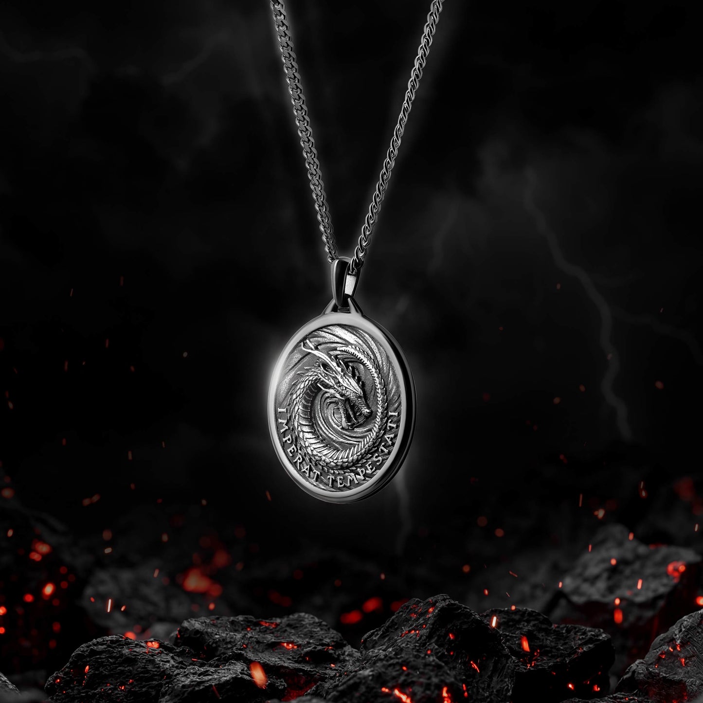 Built Different: The Dragon - Sterling Silver
