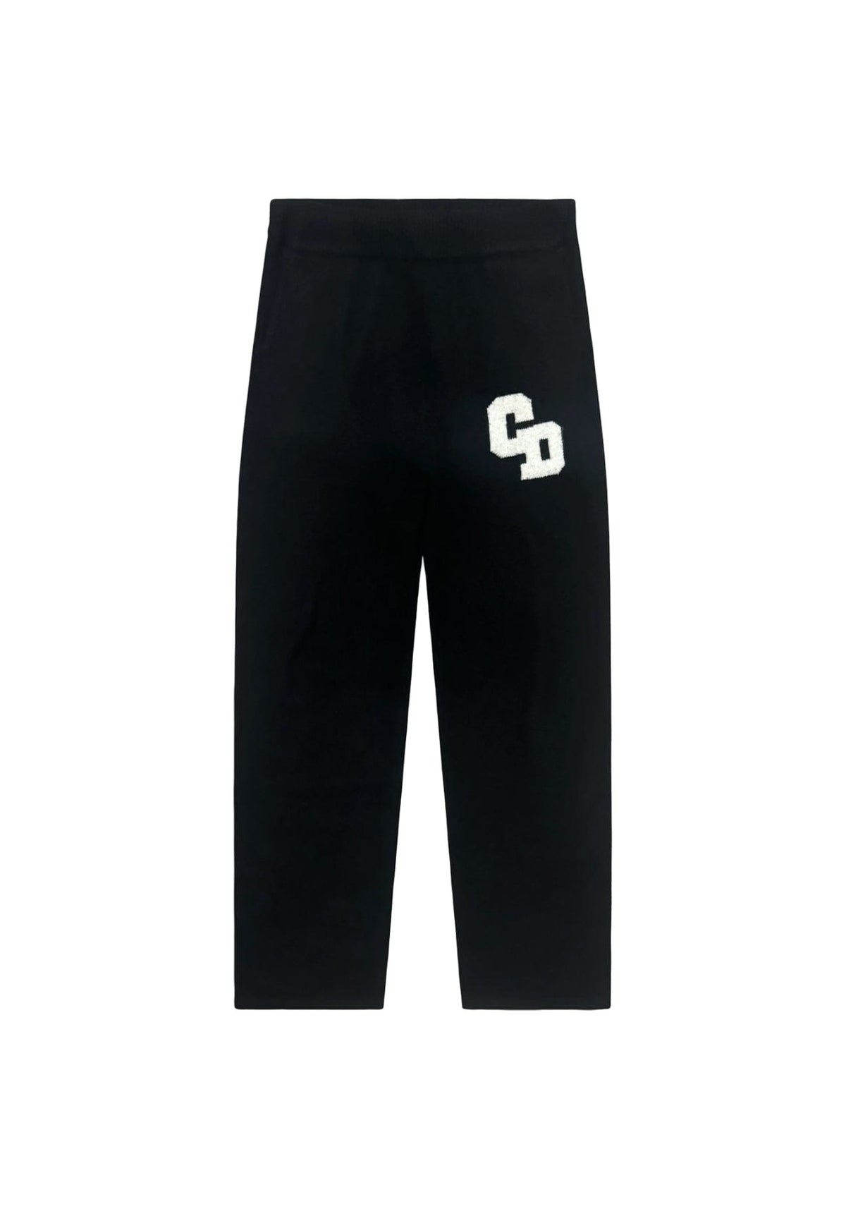 Cardair CD Logo Knit Joggers - Black — S — Front View