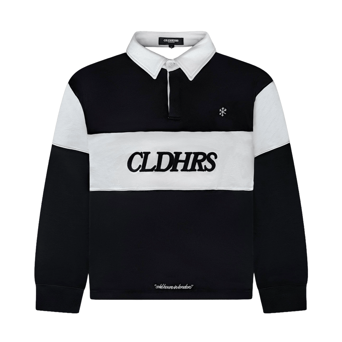 CLD HRS RUGBY POLO — XS — Front View