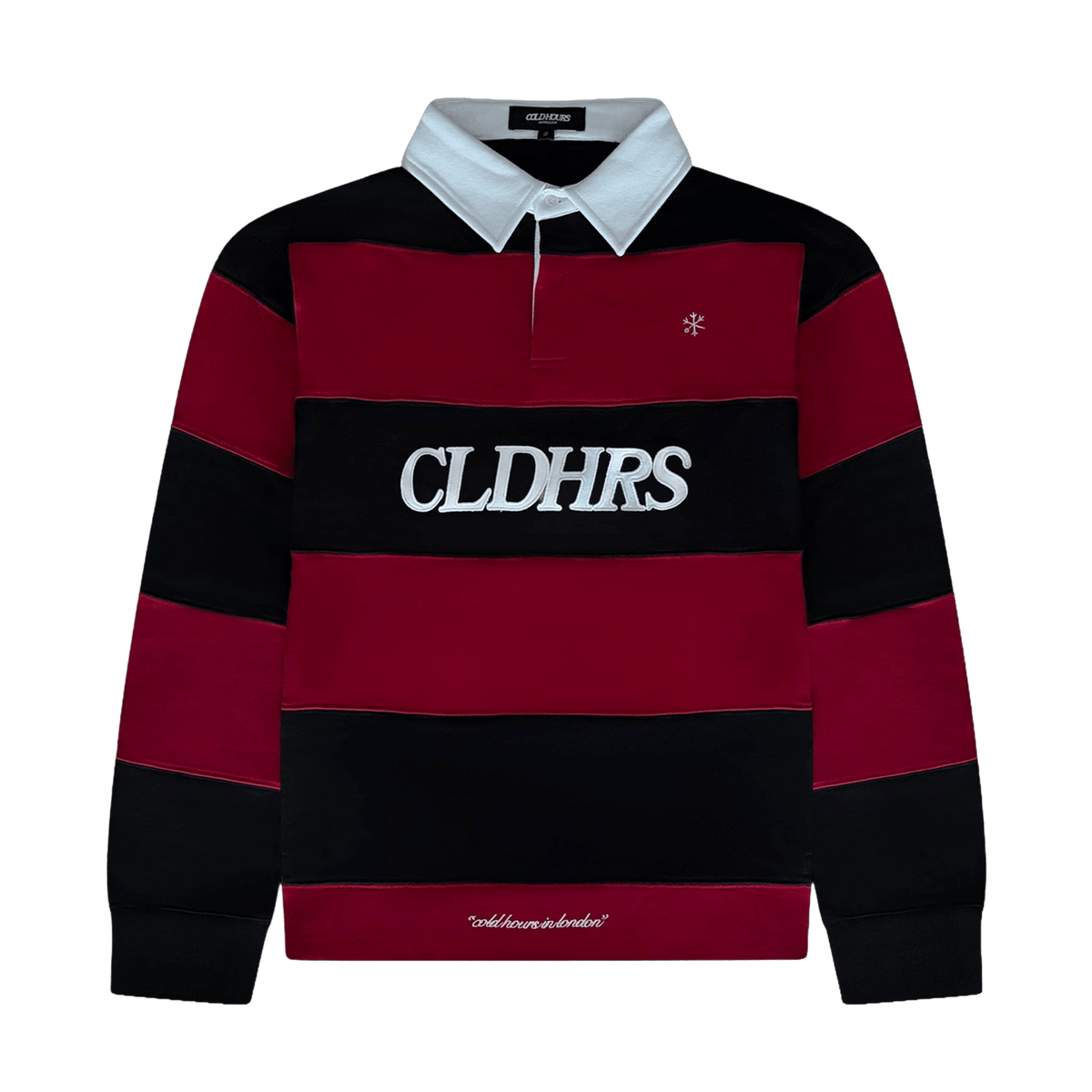 CLD HRS RUGBY POLO — XS — Front View