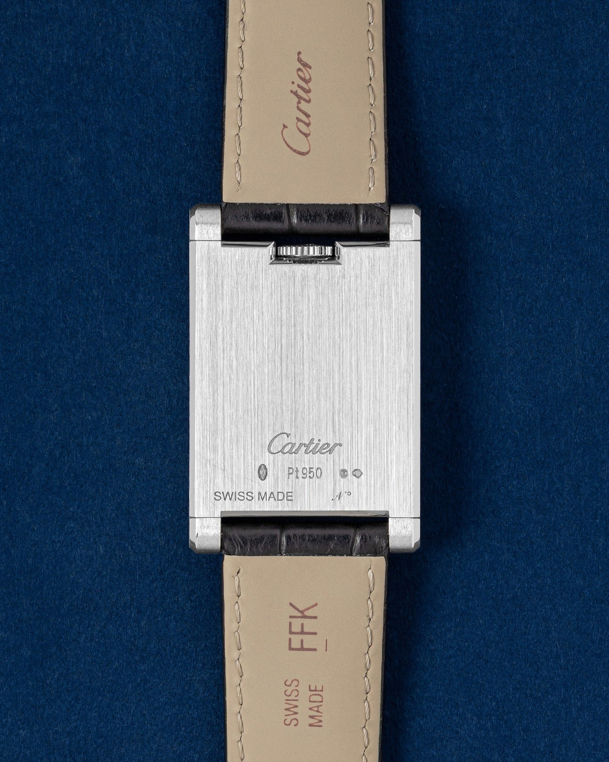 Cartier Privé Tank À Guichets "Oblique" WGTA0237