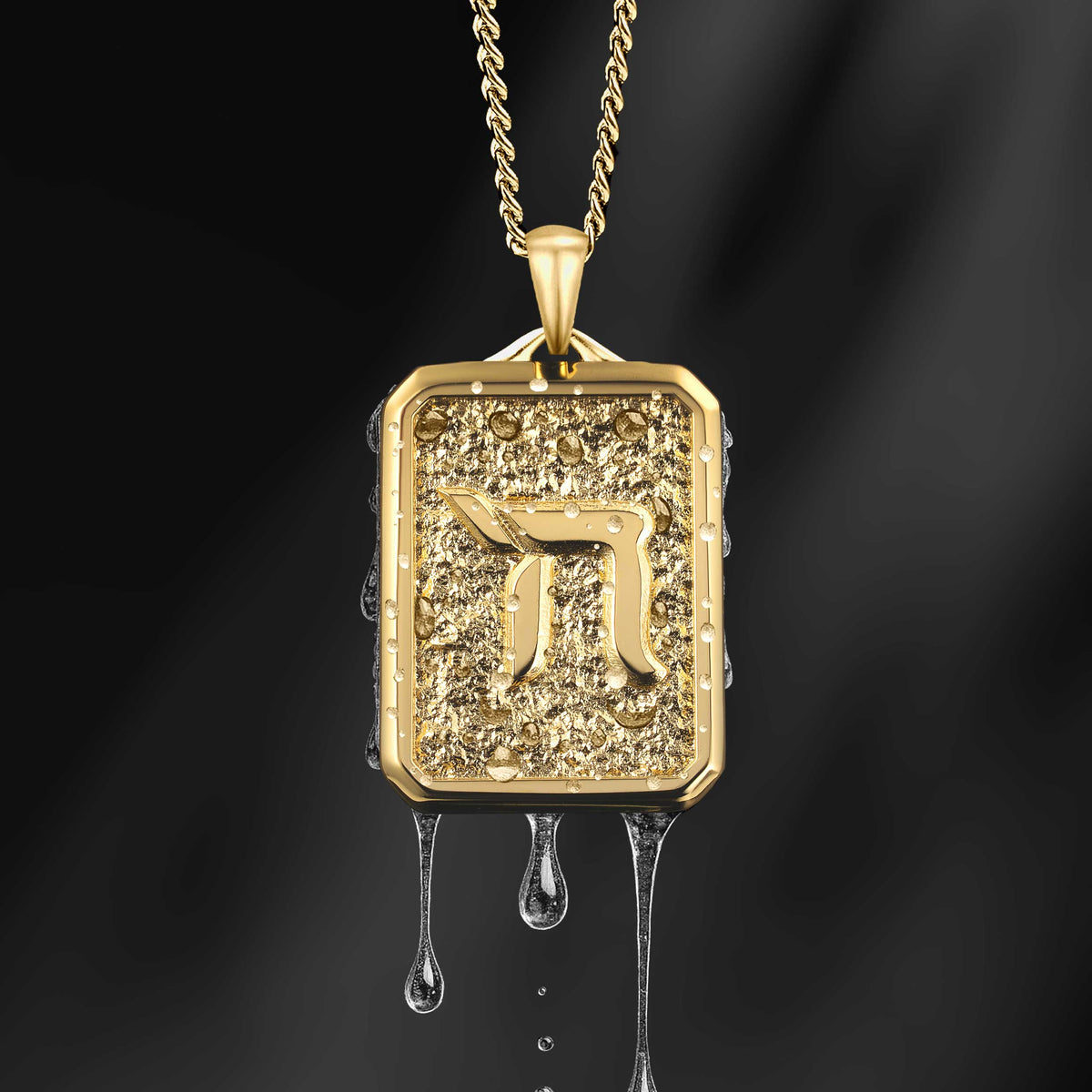 Chai Pendant - 14K Gold