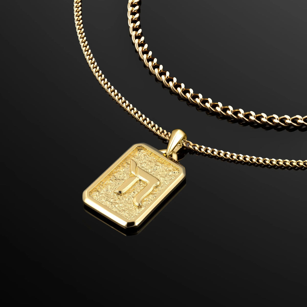 Chai Pendant - 14K Gold
