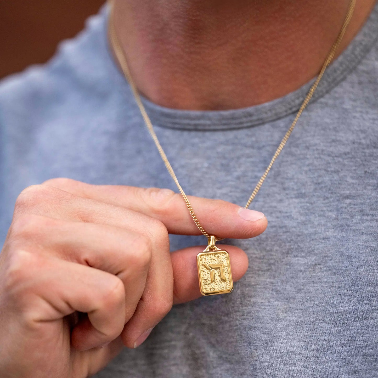Chai Pendant - 14K Gold