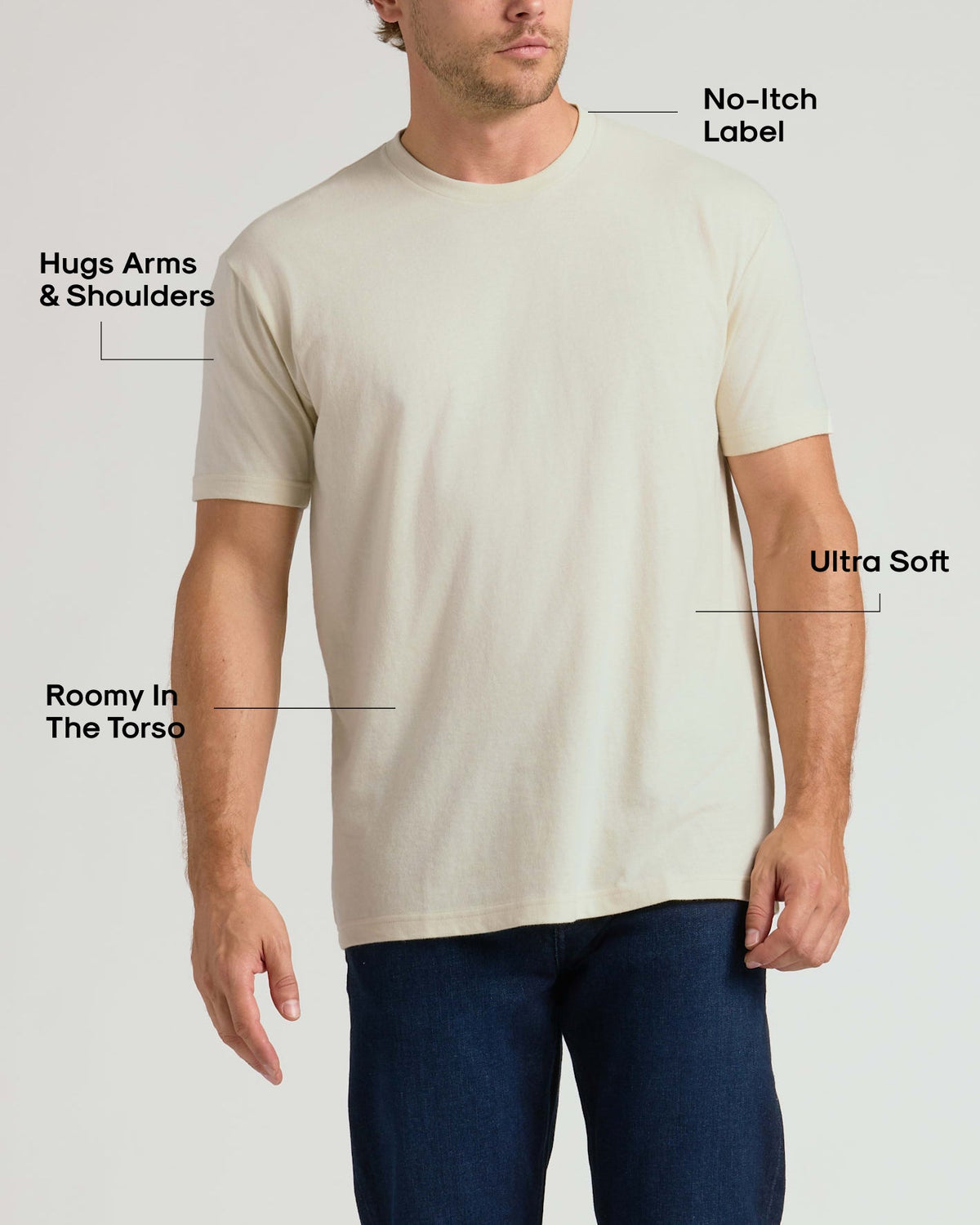 Oatmeal Classic Crew Neck