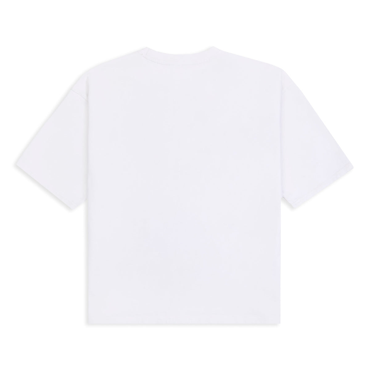 Samuel Bailey White Design Dept Tee — S — Side View
