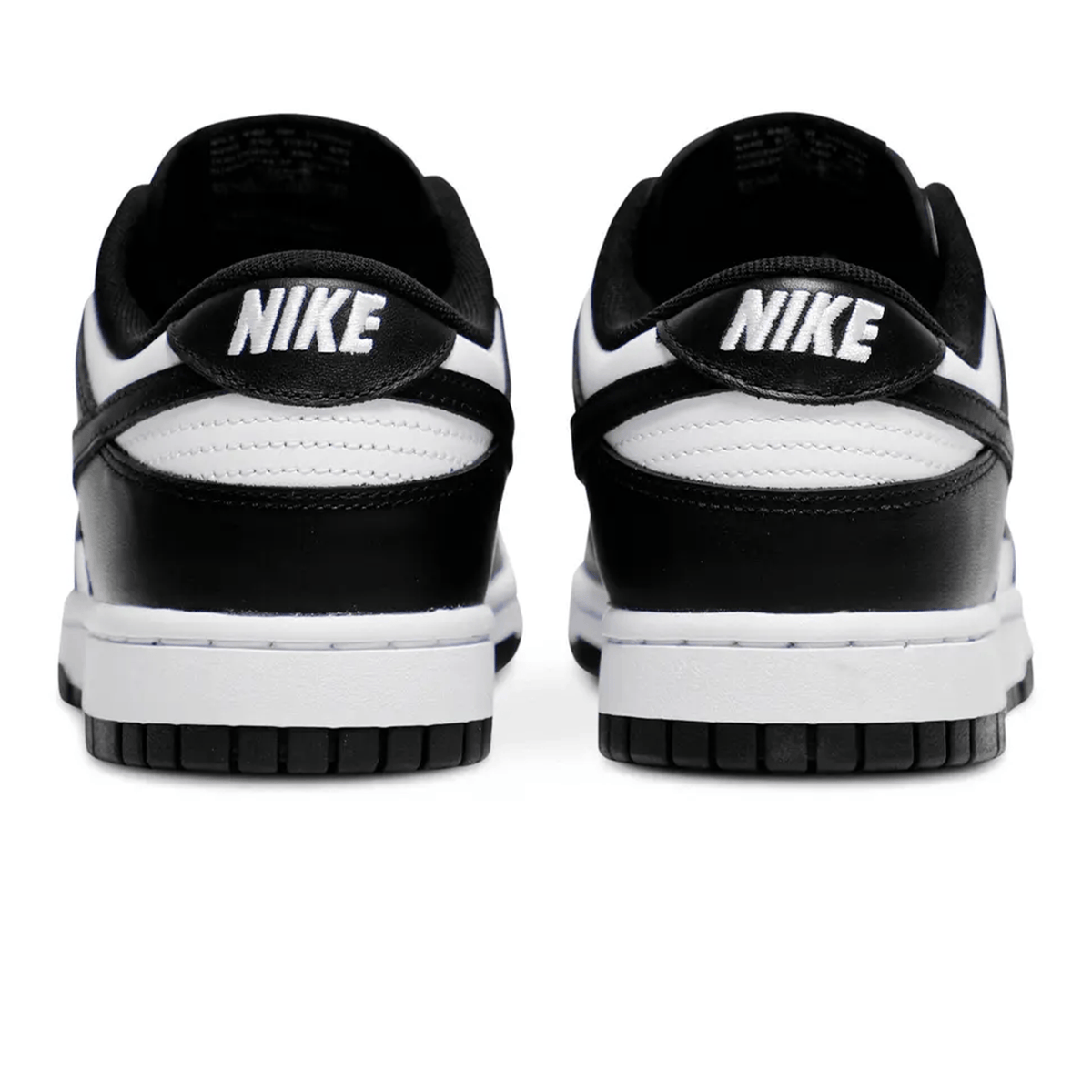 Nike Dunk Low 'Black White' — UK 3 | EU 35.5 | US 3.5 — Top View