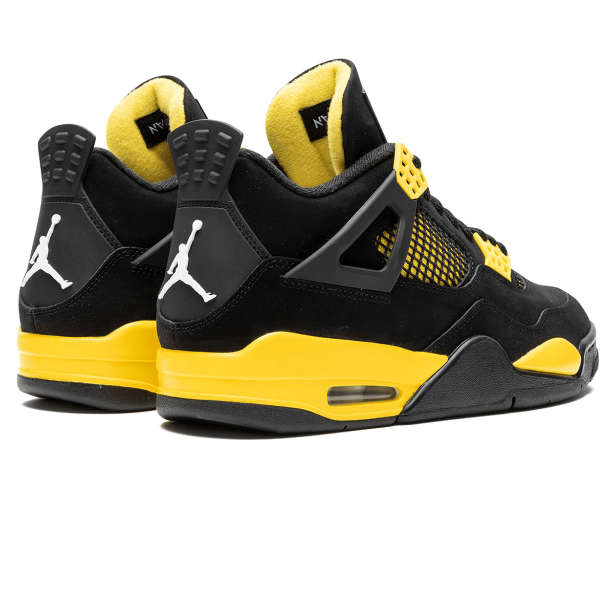 Air Jordan 4 Retro 'Thunder' 2023 — UK 3 | EU 35.5 | US 3.5 — Back View
