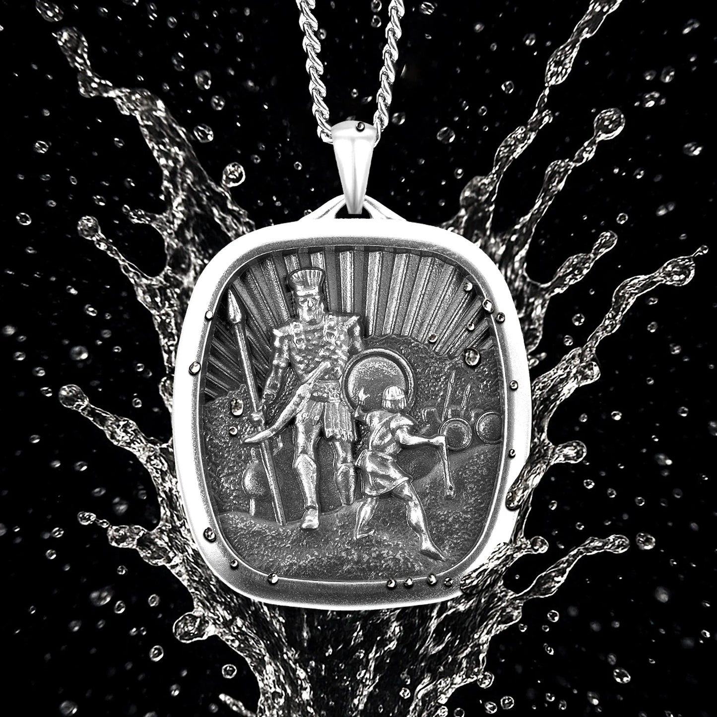 All Or Nothing: David V. Goliath - Sterling Silver Set