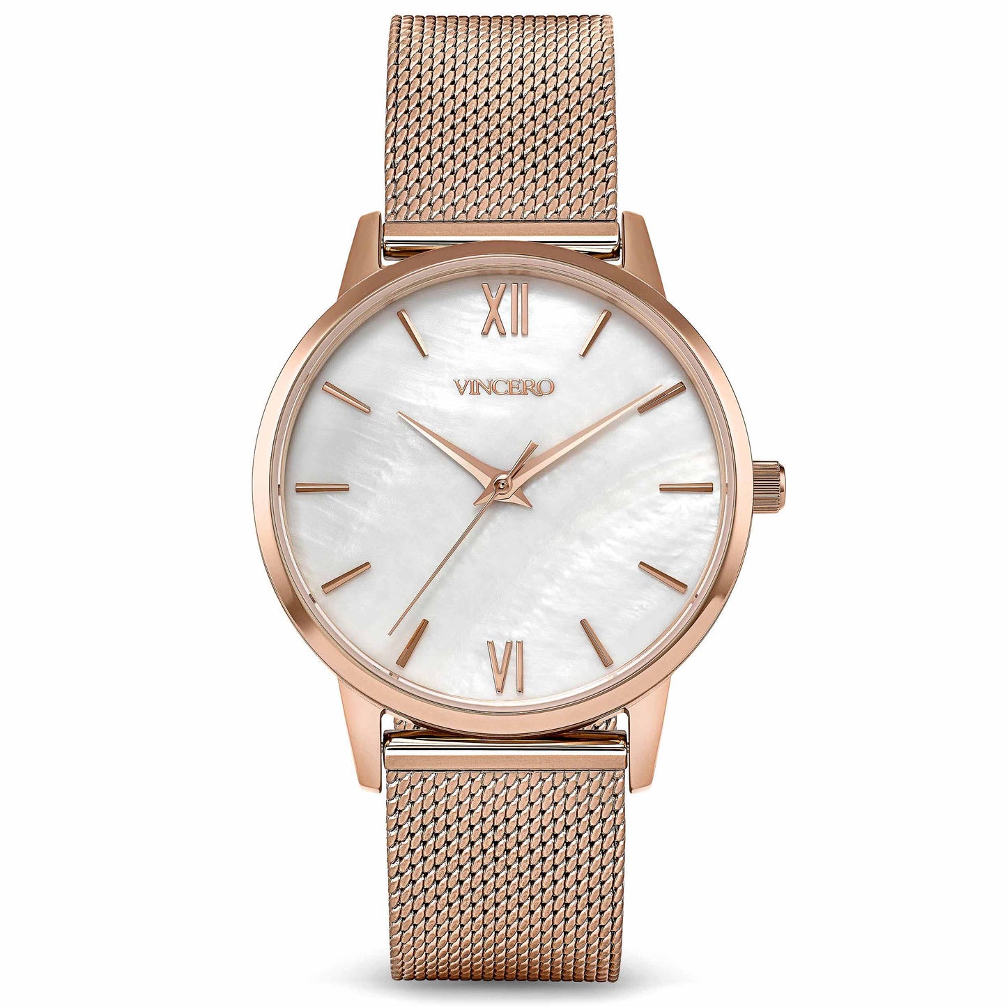Eros Mesh Petite - Rose + White Pearl