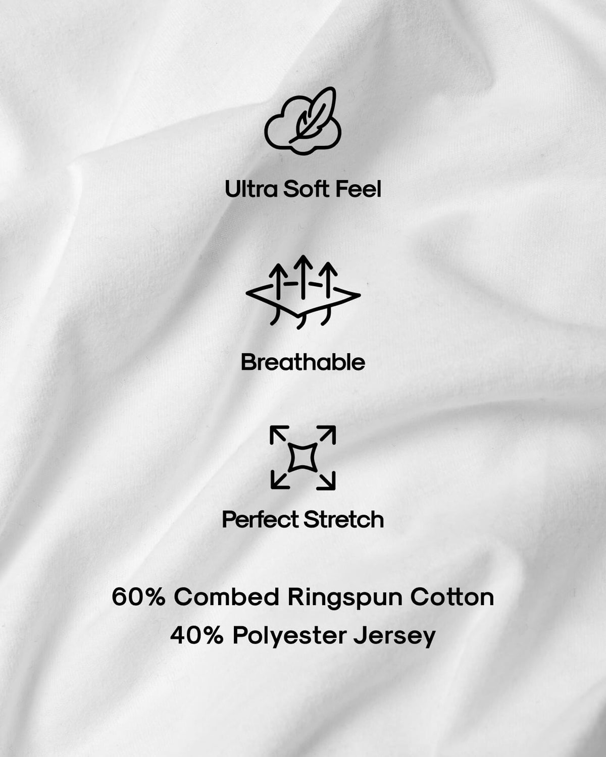 Black & White Classic Crew Neck 6-Pack