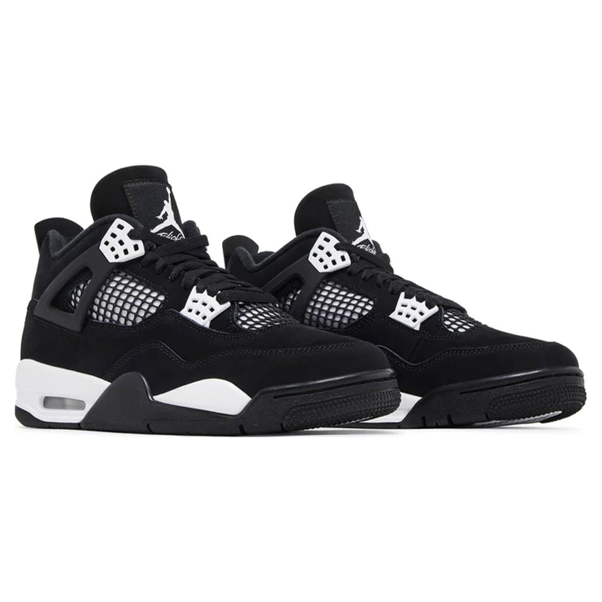 Air Jordan 4 Retro 'White Thunder' — UK 3 | EU 35.5 | US 3.5 — Back View