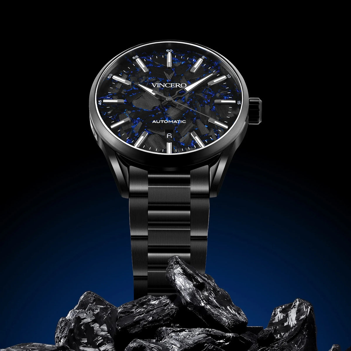 Forged Carbon Father's Edition - Blue Ember