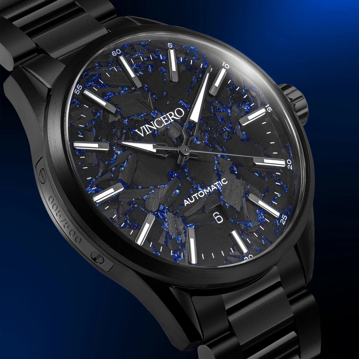 Forged Carbon Father's Edition - Blue Ember