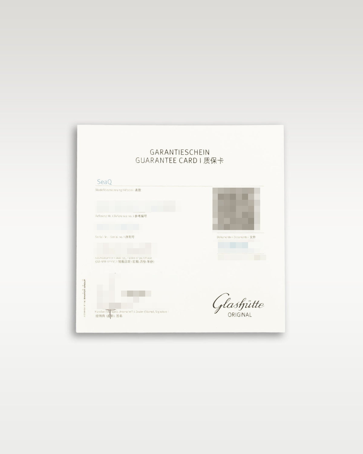 Glashütte Original Seaq 13911138370