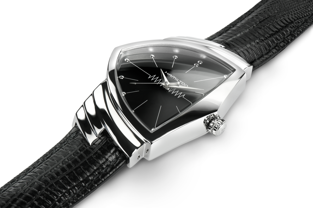 Hamilton Ventura Quartz 50mm Black