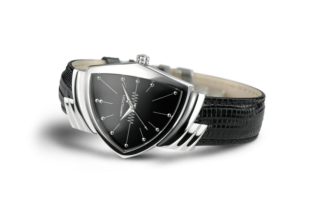 Hamilton Ventura Quartz 50mm Black