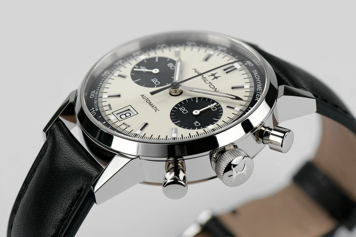 Hamilton American Classic Intra-Matic Chronograph 40mm White